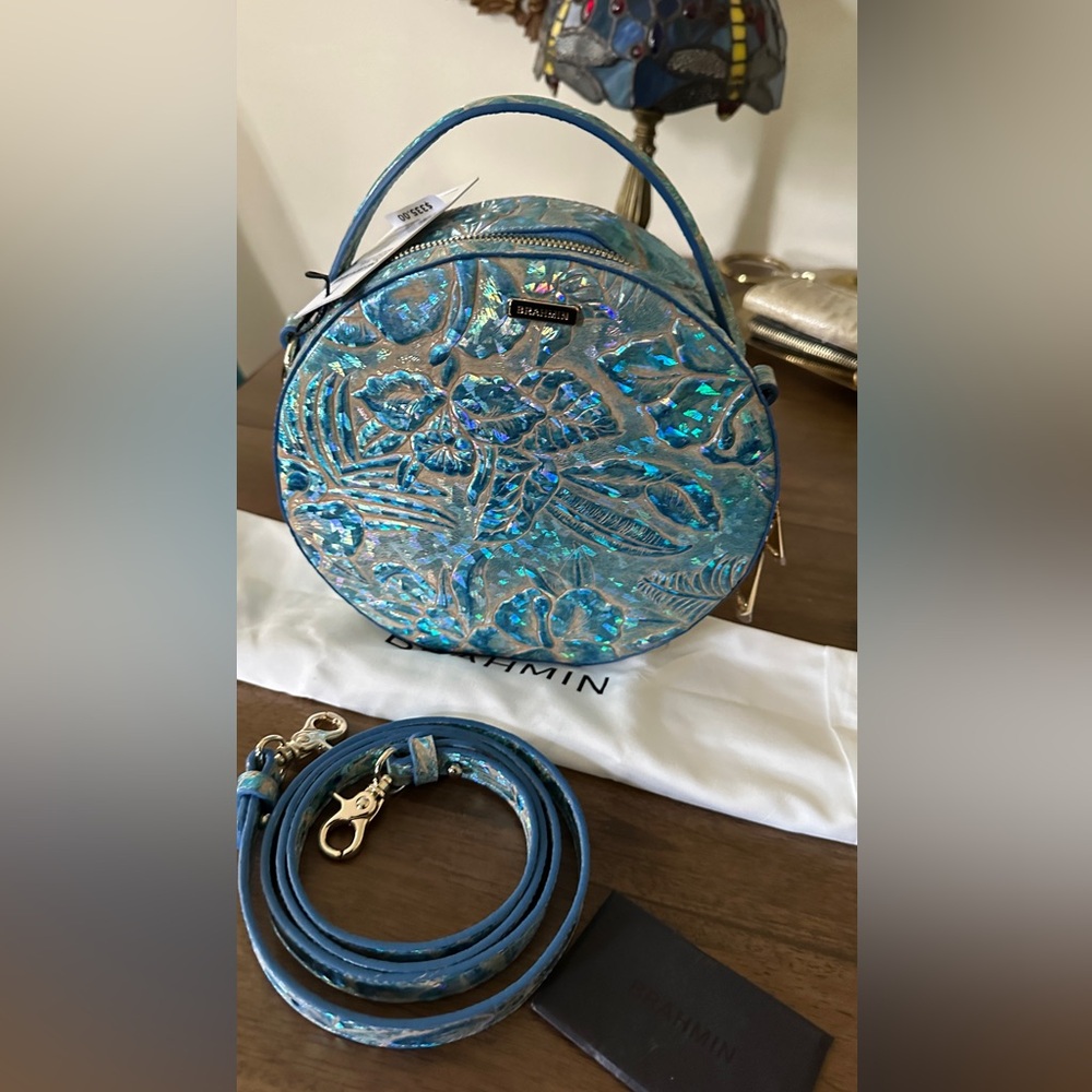 NWT Brahmin Lane serenity sonic genuine leather